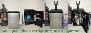 How To Build A Kegerator Kit Or Homebrew Kegerator From A Sanyo Mini Fridge 36 Steps With Pictures Instructables