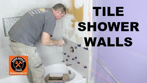 How To Tile A Shower Wall And Cut Tiles Like Pro 16 Steps With Pictures Instructables - Installing Large Shower Wall Tile How To Tile A Shower Wall And Cut Tiles Like Pro 16 Steps With Pictures Instructables - Installing Large Shower Wall Tile
