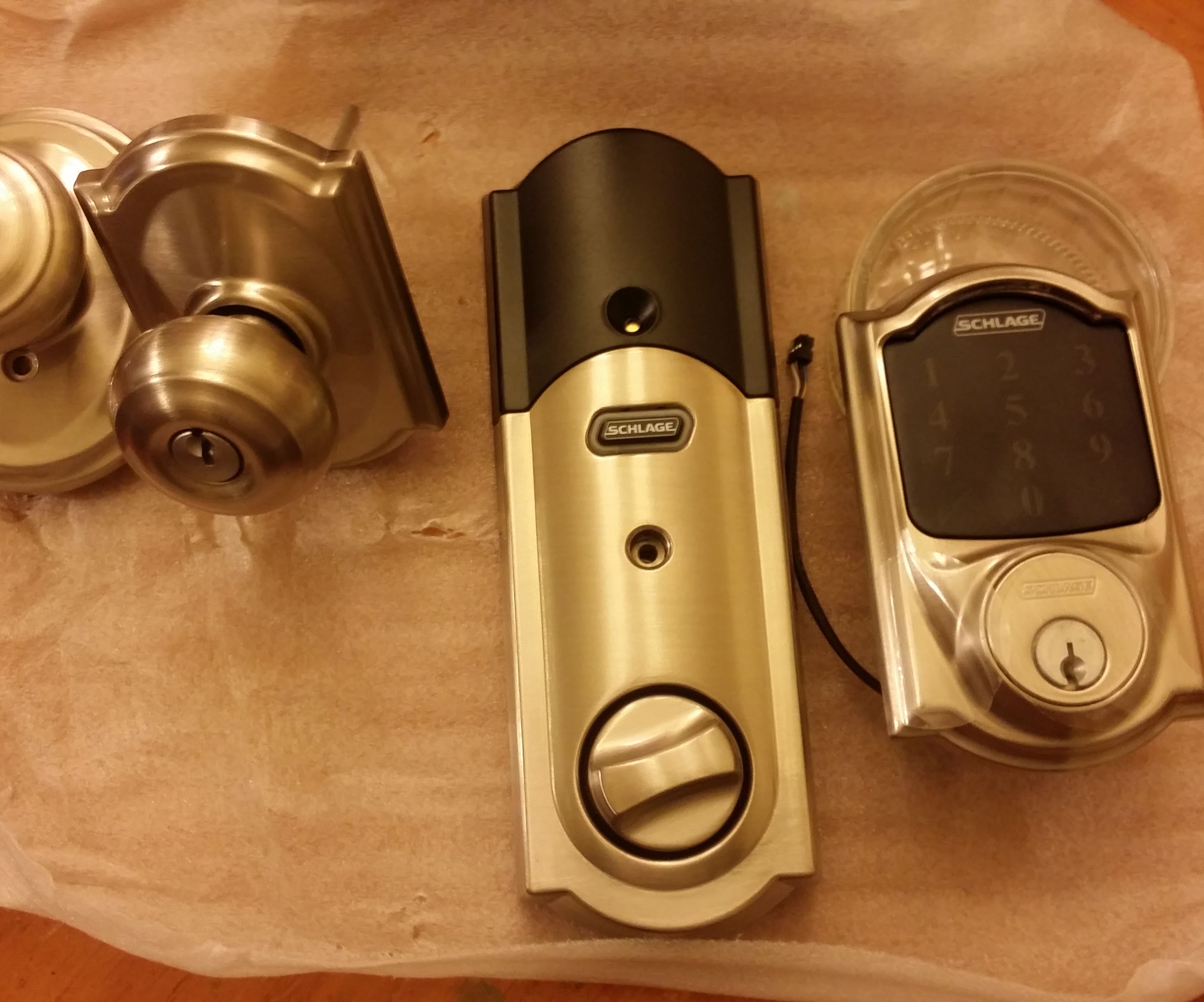 Lock Cylinder Rear Cap Installation /& Removal Tool for Rekeying Locks fits Schlage /& Others