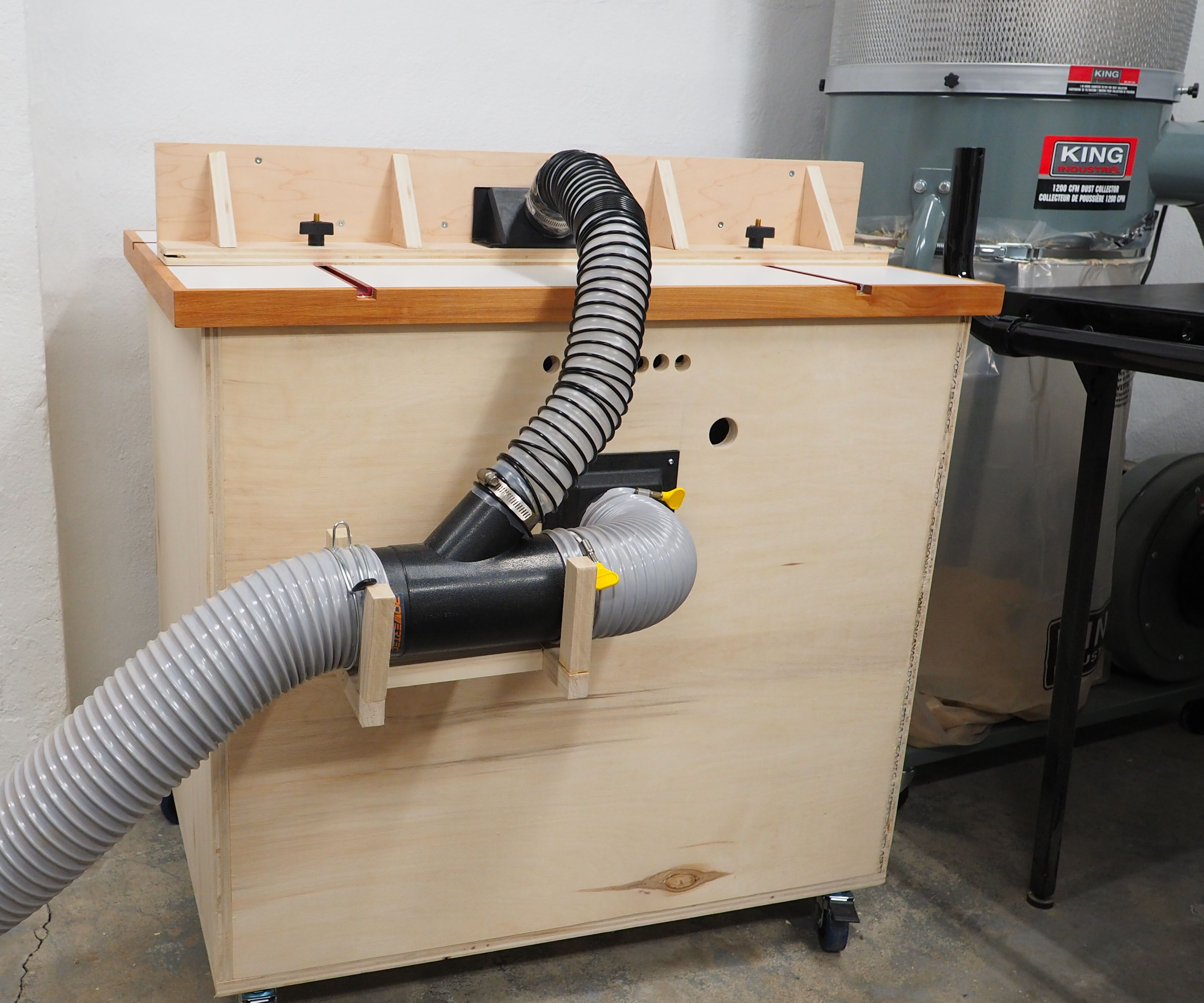 Dust Collector Kit for Router Tables