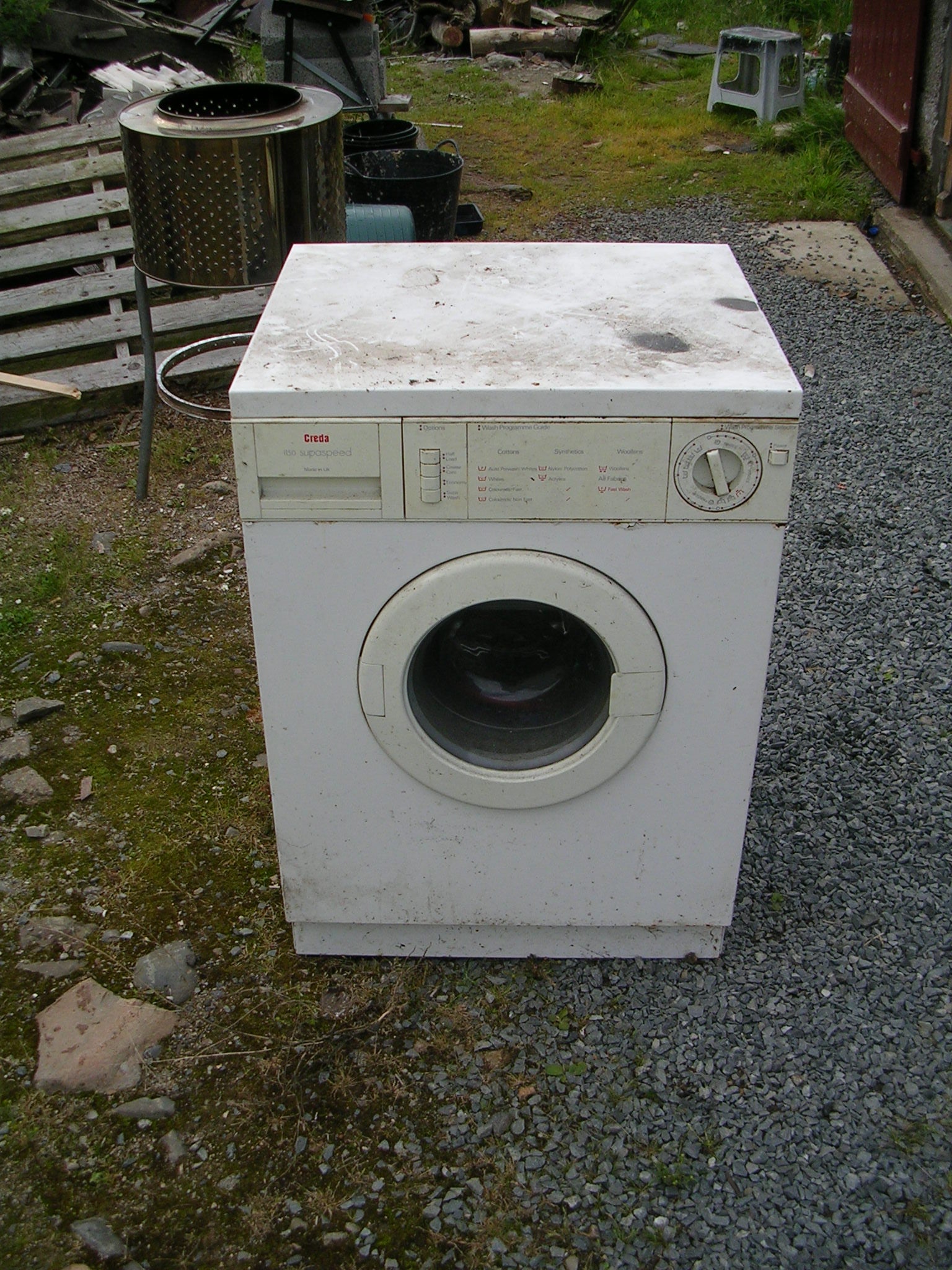 Is a Junk Washing Machine Really Junk? Usefull Materials for Cool Home