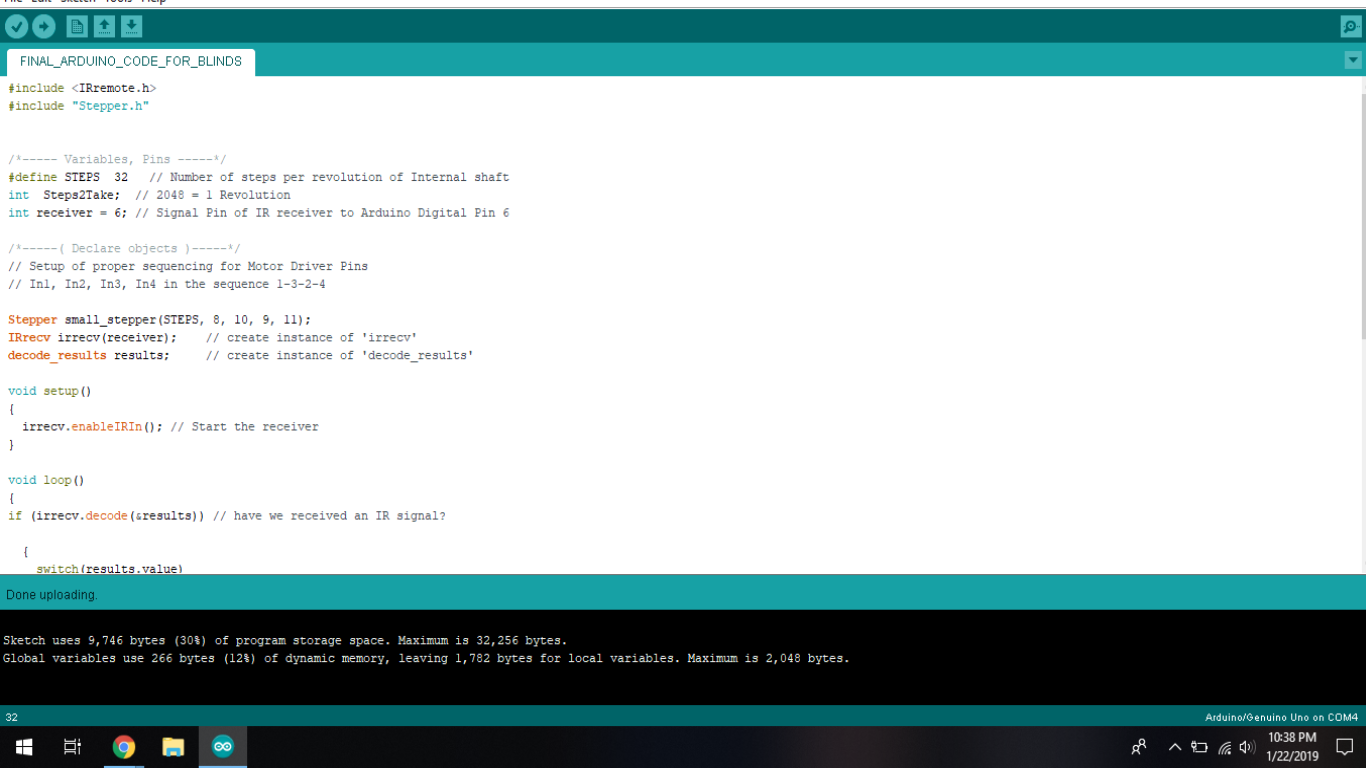 Arduino Motorized Roller Blinds | Trybotics