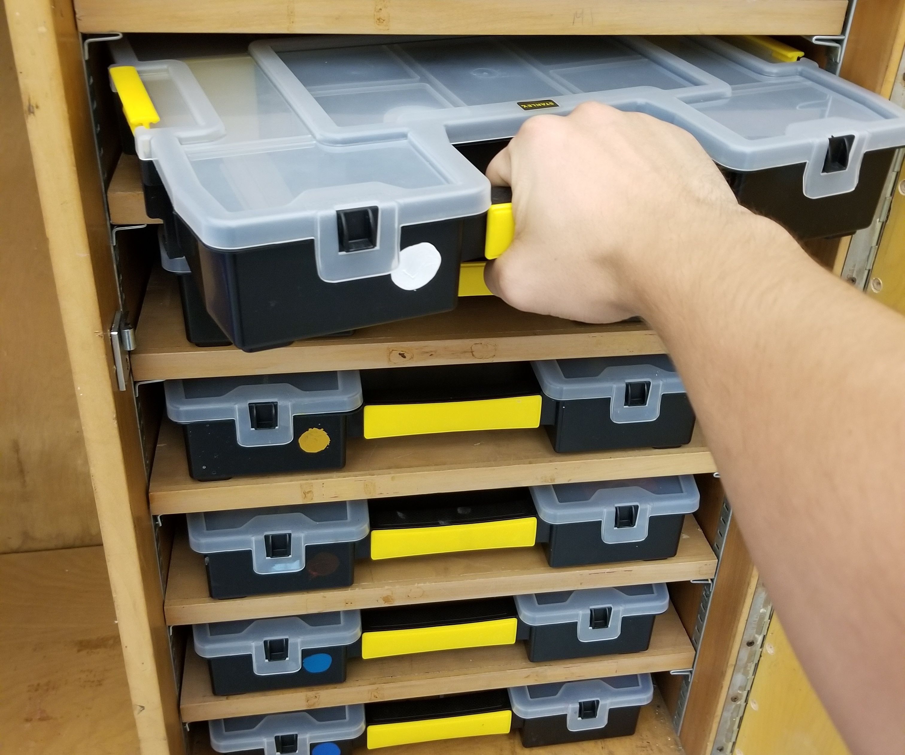 Student Art Supply Storage Solution 4 Steps With Pictures