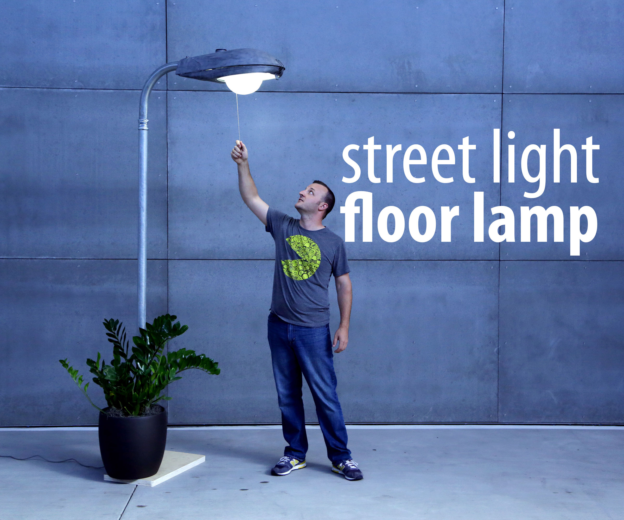 Street Light Floor Lamp 15 Steps With Pictures