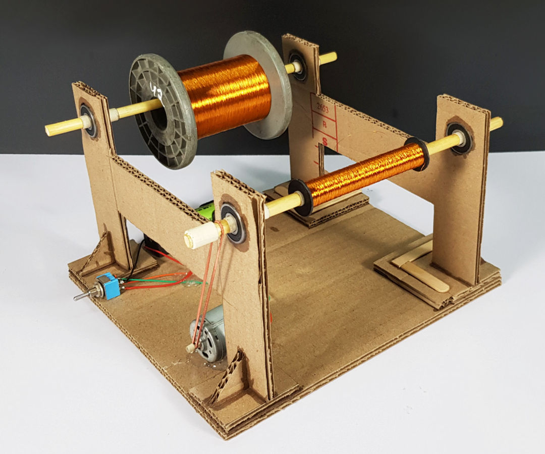 DIY Coil Winding Machine 9 Steps (with Pictures) Instructables