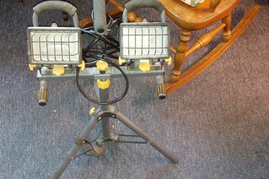 Halogen To Led Work Light Conversion 4 Steps Instructables