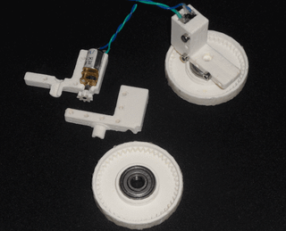 Floor Vacuum Cleaner Robot Controlled By Arduino With Motor Shield With Printed Motor Wheels 5 Steps Instructables