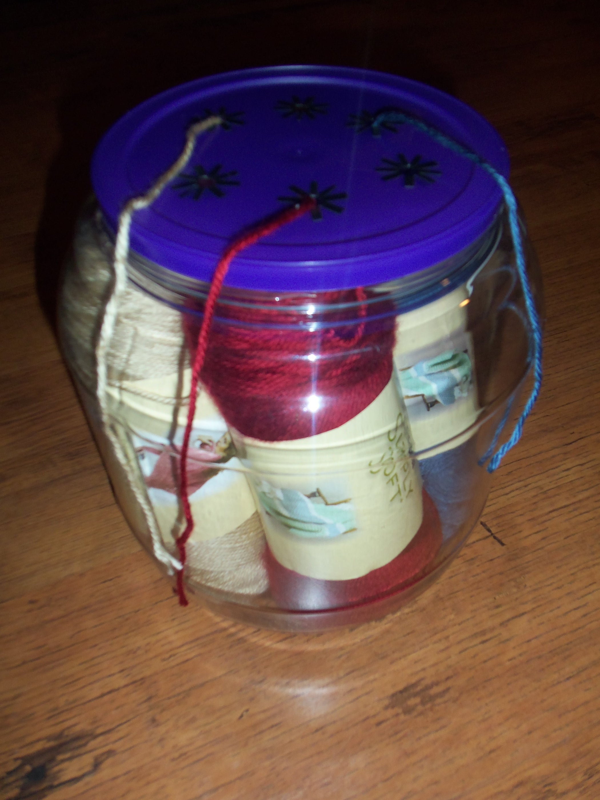 6 Skein Yarn Caddy Instructables