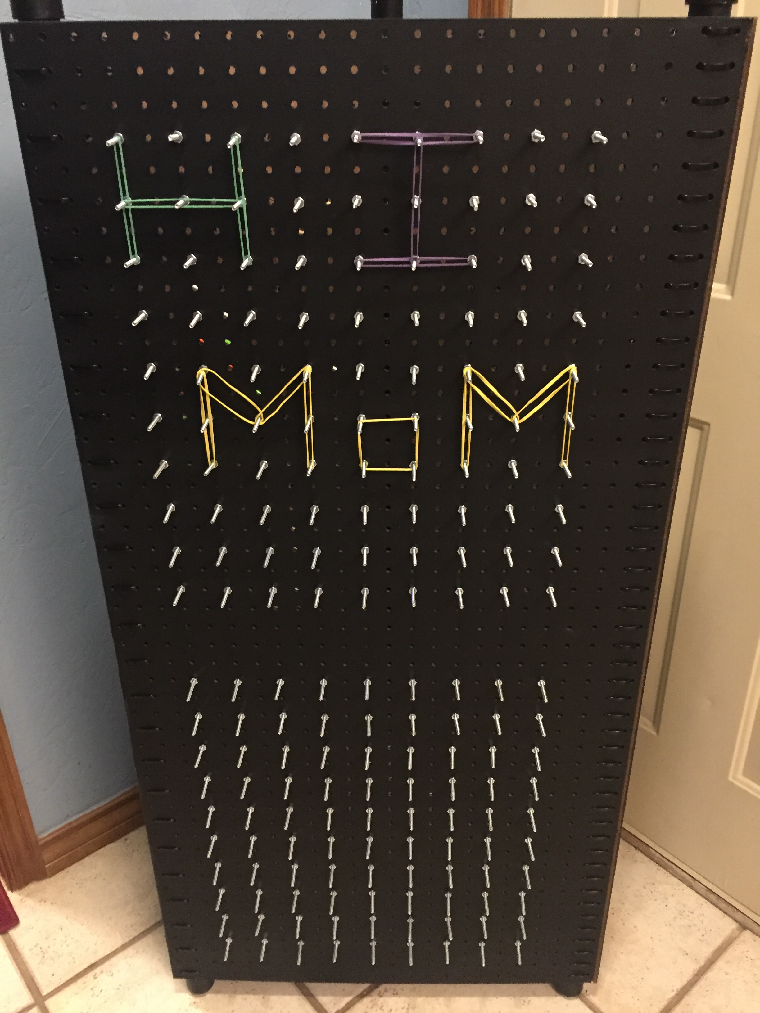 pegboard lite brite