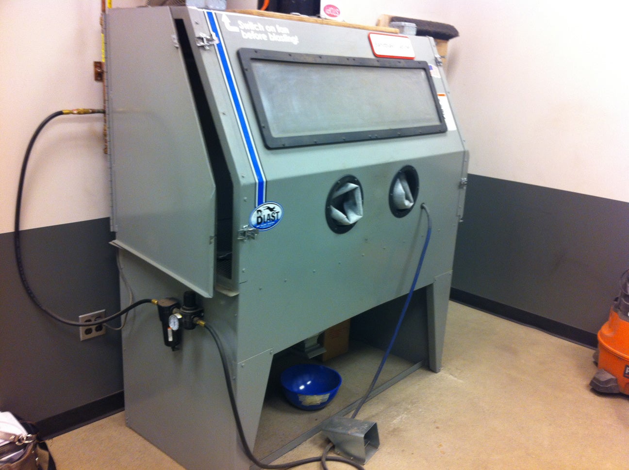 How to Use a Sand Blaster 11 Steps Instructables