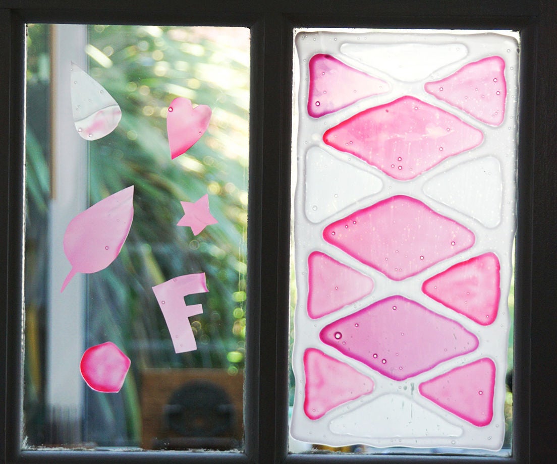 DIY Window Clings | How to Make Your Own Glass Decorations With PVA