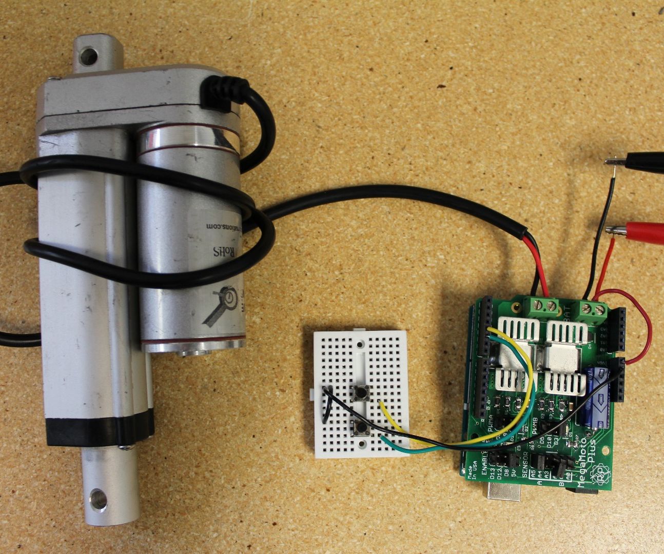 Monitoring Load Feedback of an Actuator 5 Steps (with Pictures