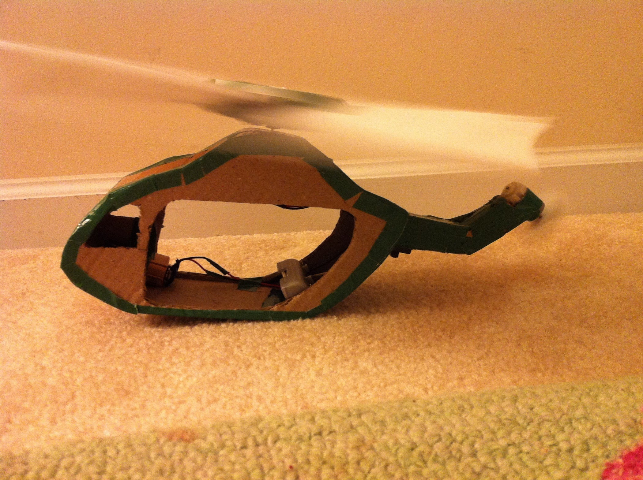 helicopter tape matte