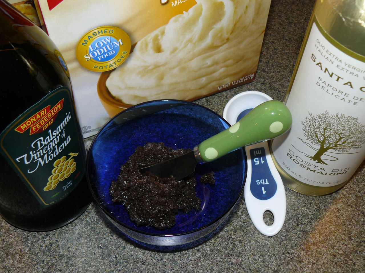 Balsamic Vinegar and Olive Oil Spread 3 Steps Instructables
