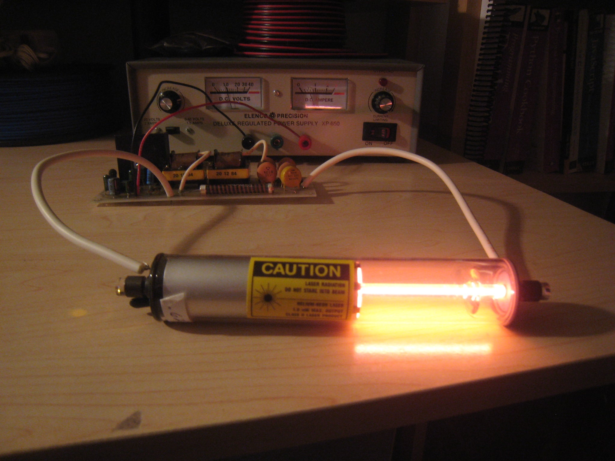 Childhood Laser: Building a HeNe Laser Kit : 11 Steps (with Pictures