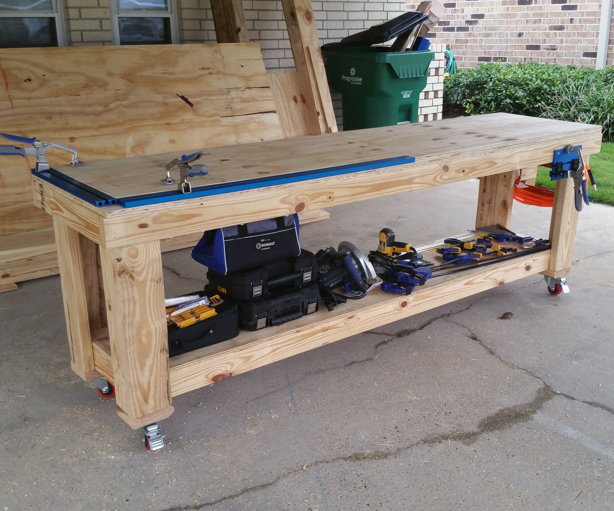 Custom Workbench W/ Kreg Jigs 9 Steps (with Pictures) Instructables