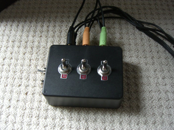 3.5mm 5.1 Surround Sound Switch / Splitter Box 5 Steps Instructables