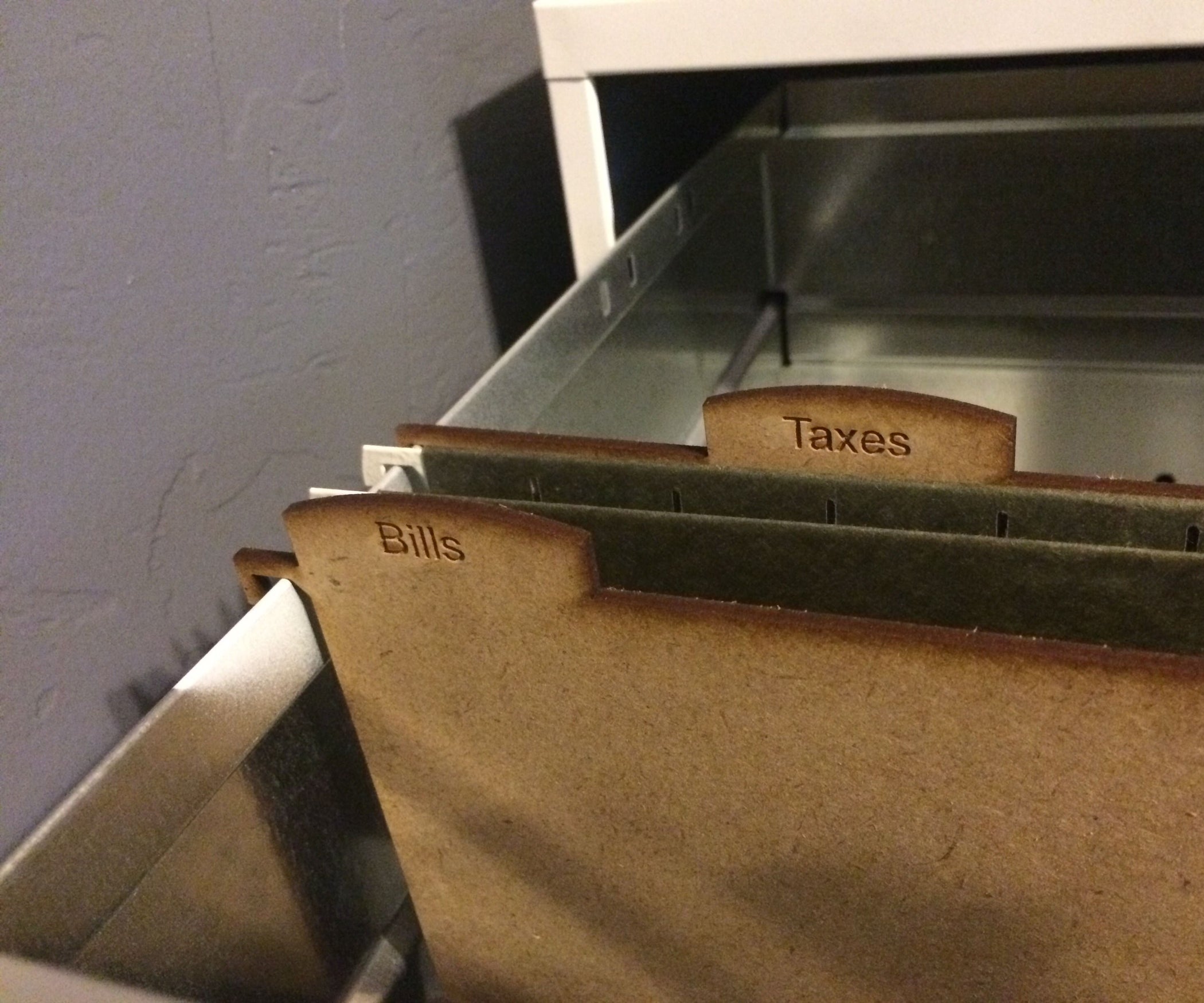 File Dividers Chandler 4 Steps Instructables