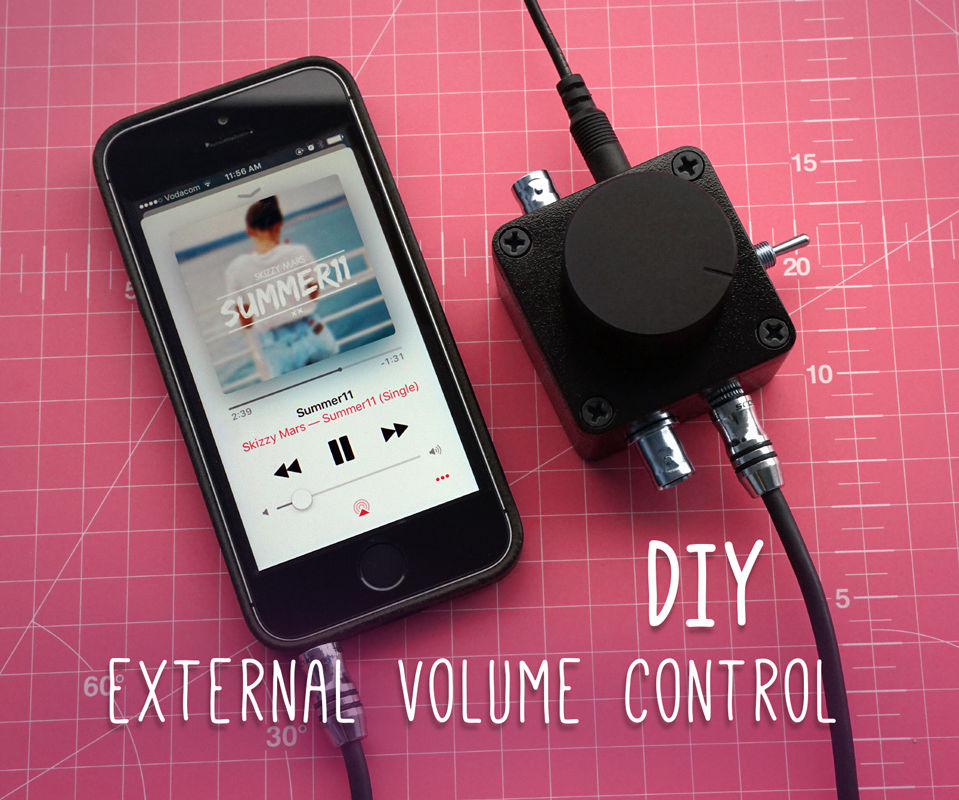 DIY External Volume Control 10 Steps (with Pictures) Instructables