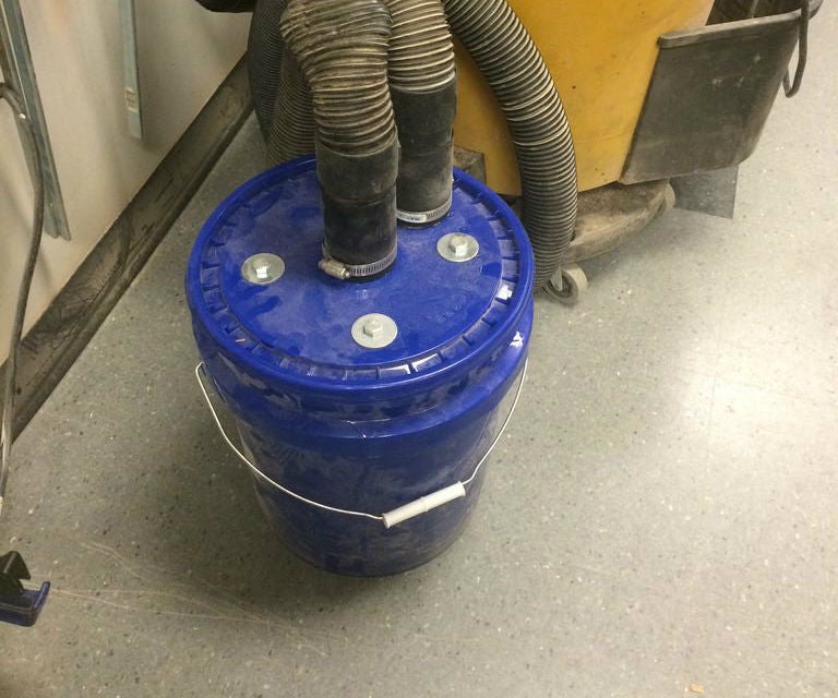 Dust Collector Bucket Mod 6 Steps