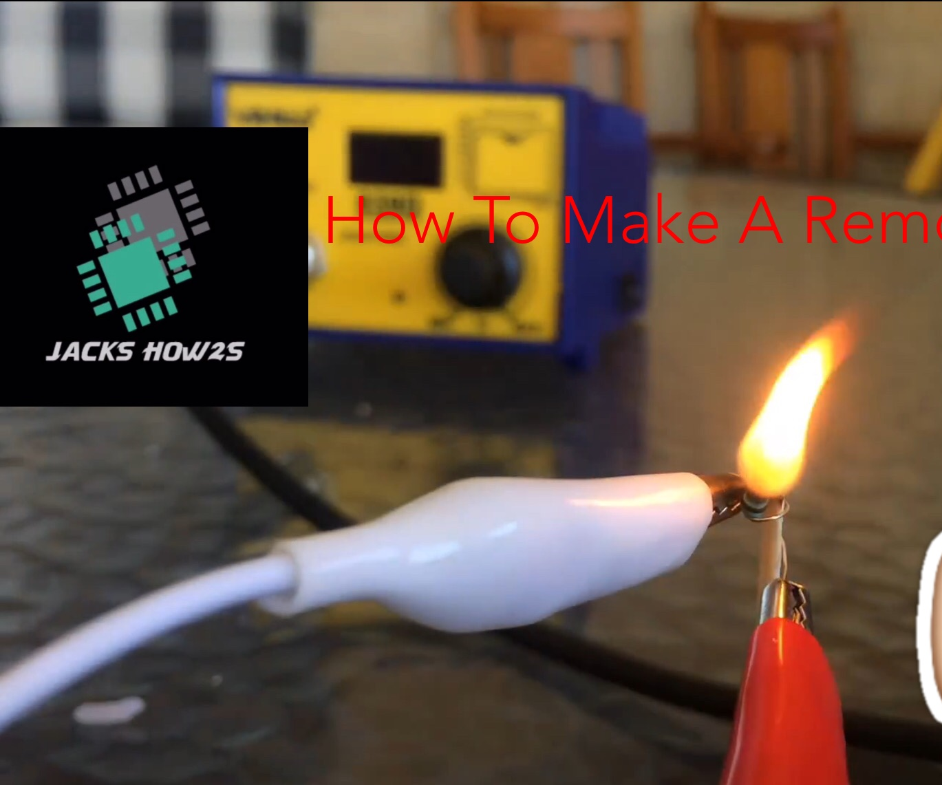 How To Make A Remote Fire Starter 5 Steps With Pictures How To Make A Remote Fire Starter