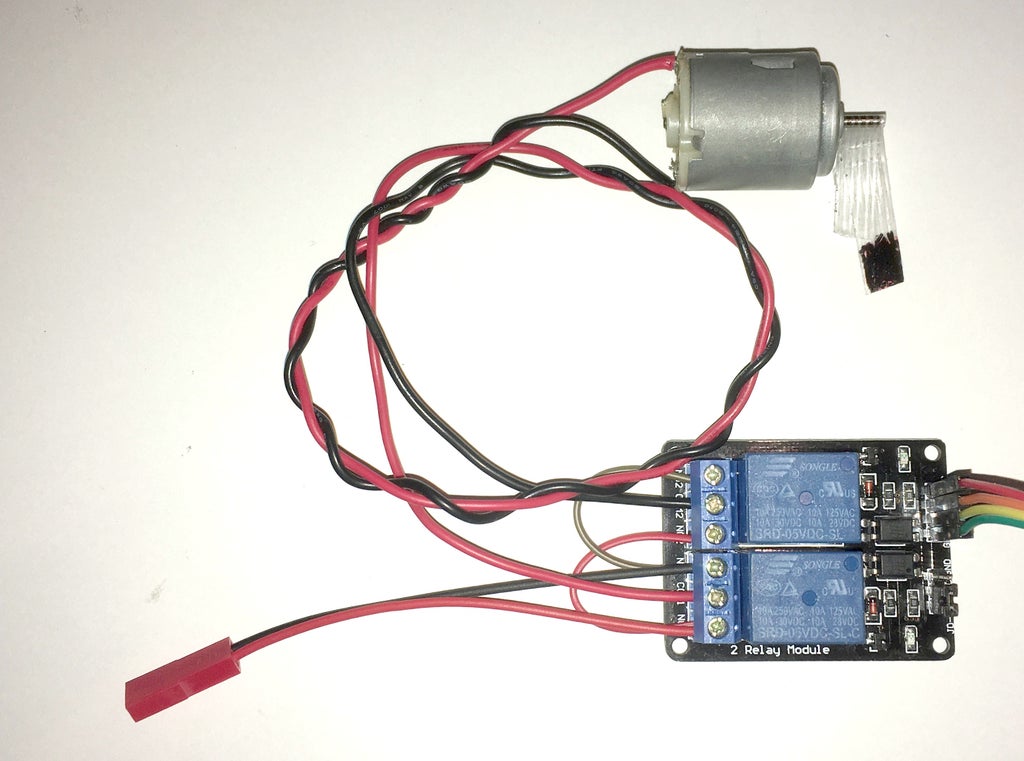 Dc Motor Controller With Two Relay 6 Steps Instructables