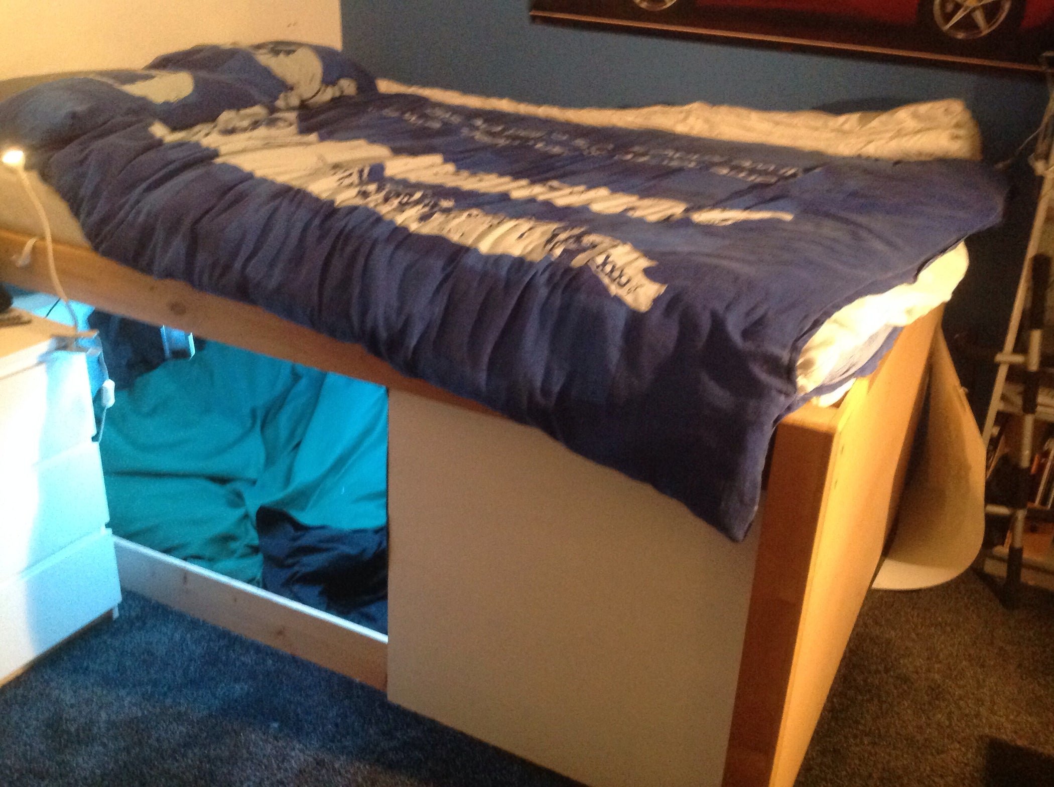 Bed on Stilts Instructables