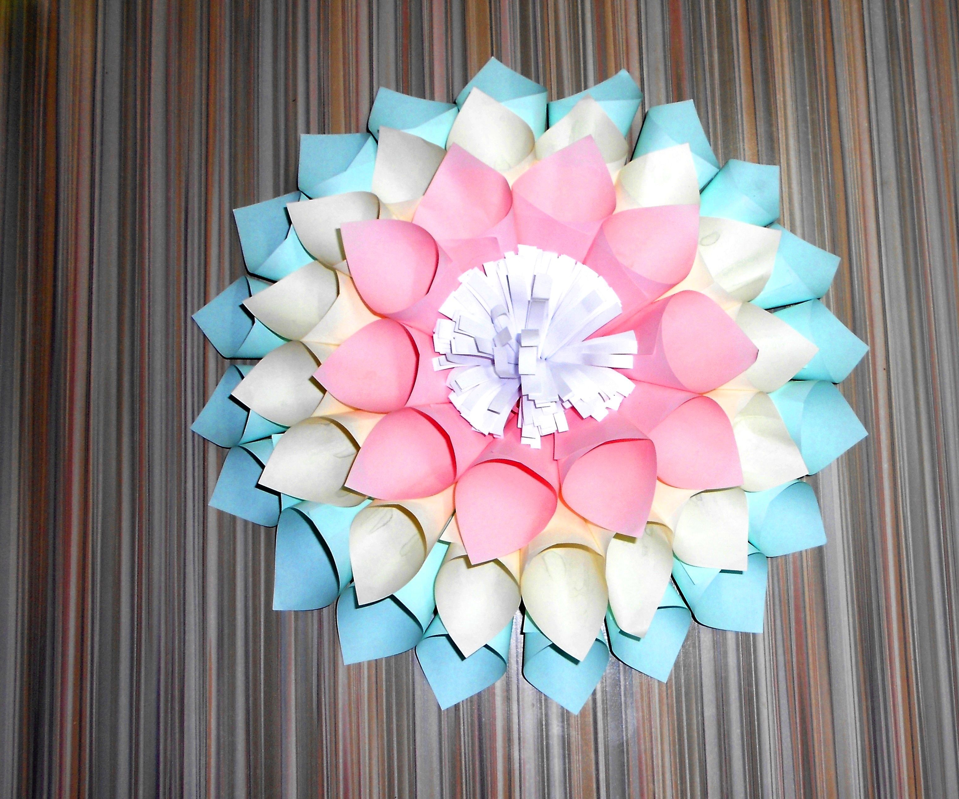 how to make a flower out of paper how to make flower out of paper