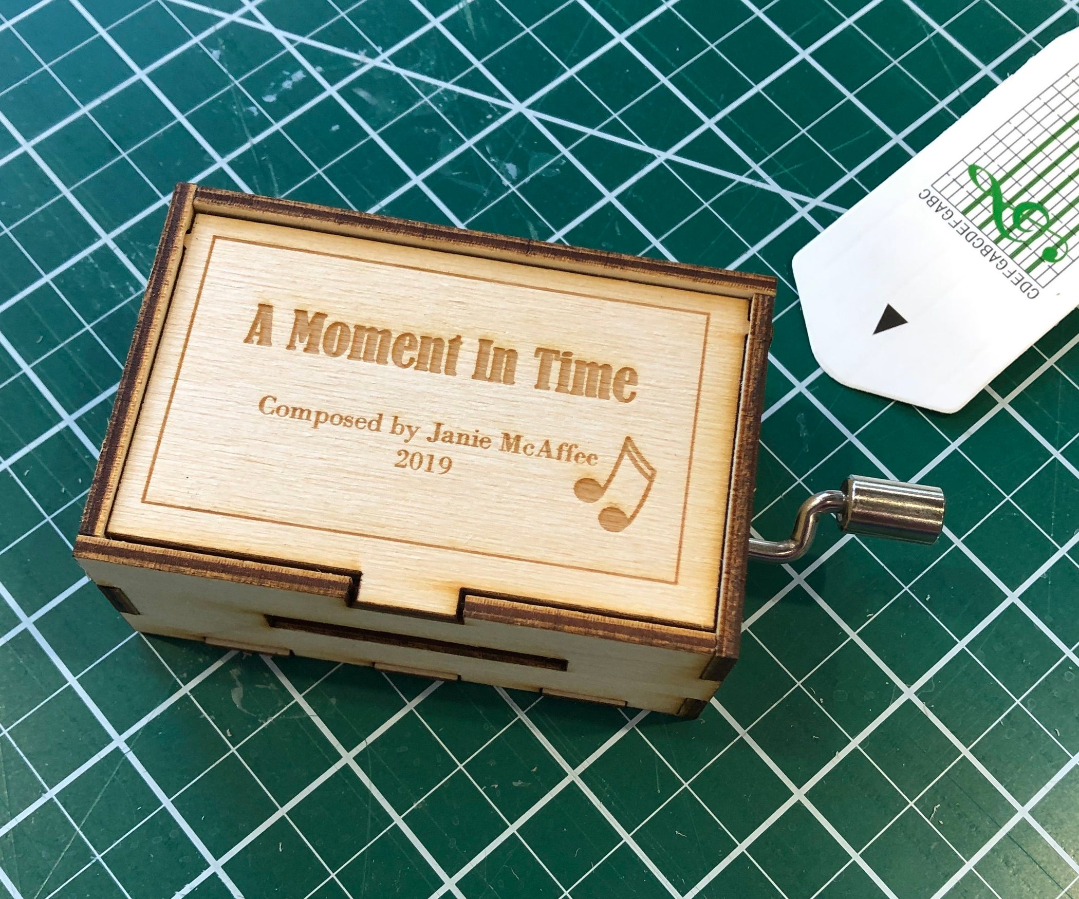 Laser Cut Music Box for Custom Composition 6 Steps Instructables