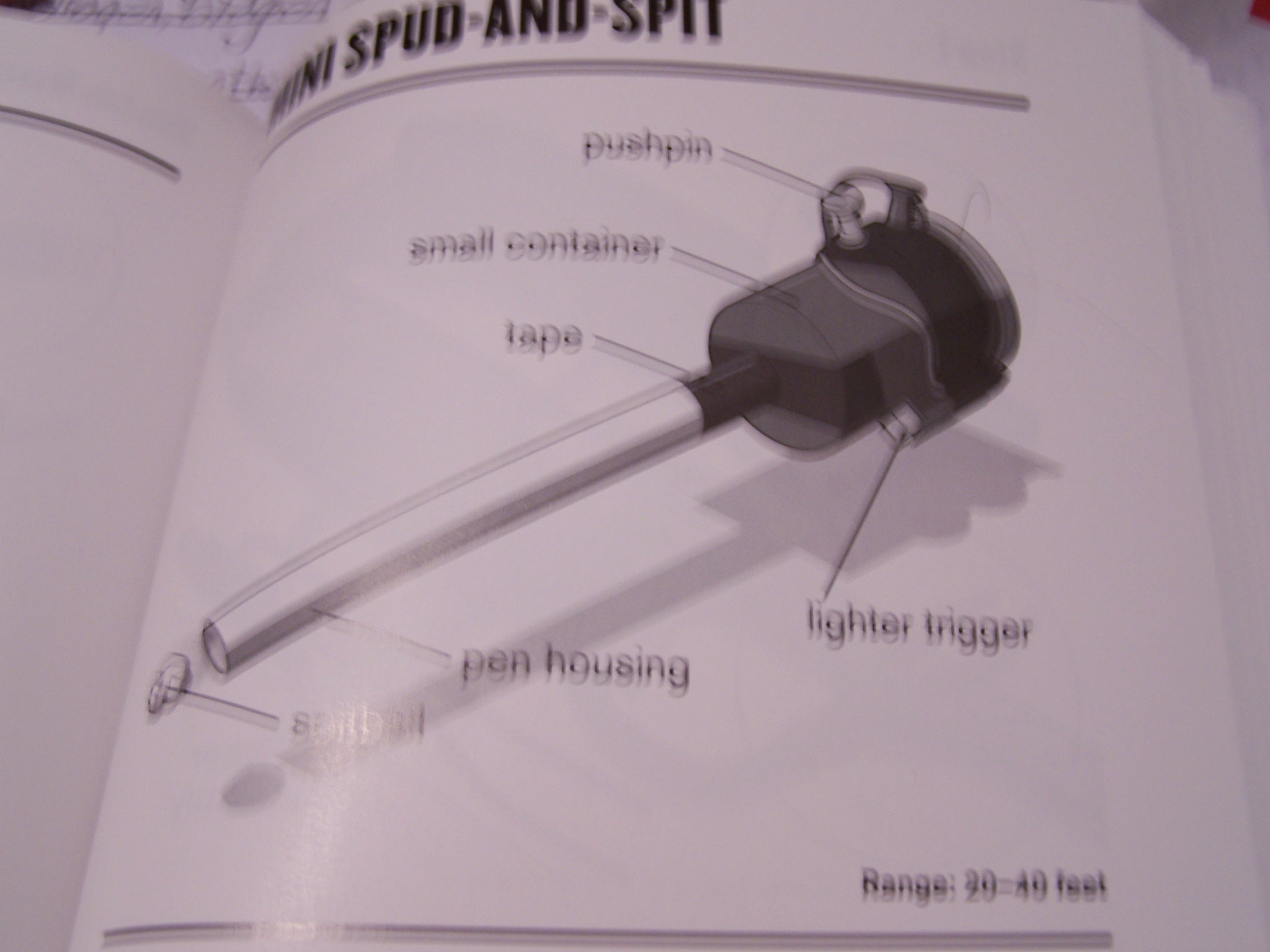 How to Make a Spitball Gun 5 Steps Instructables