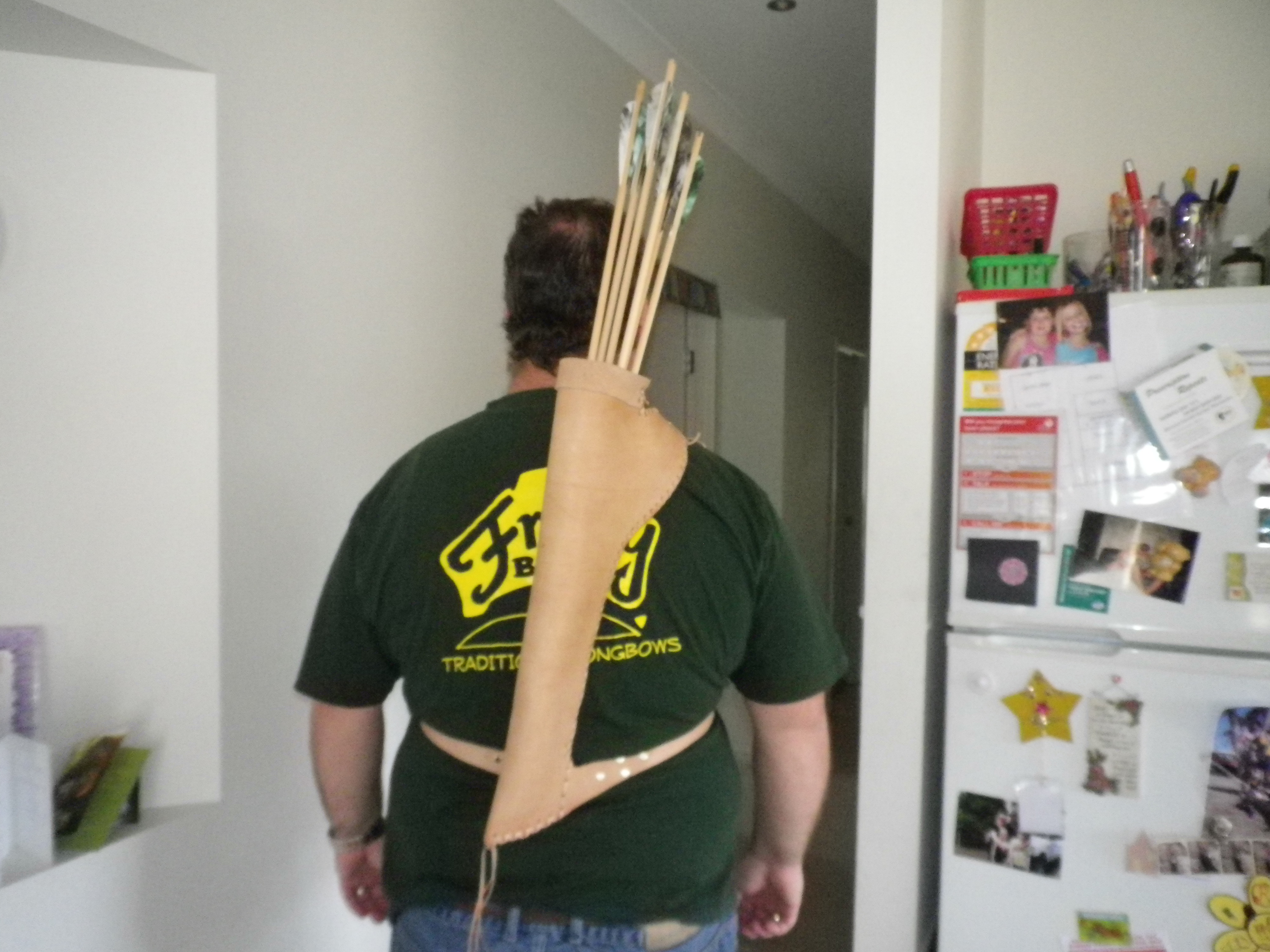 Archery Back Quiver 12 Steps (with Pictures)