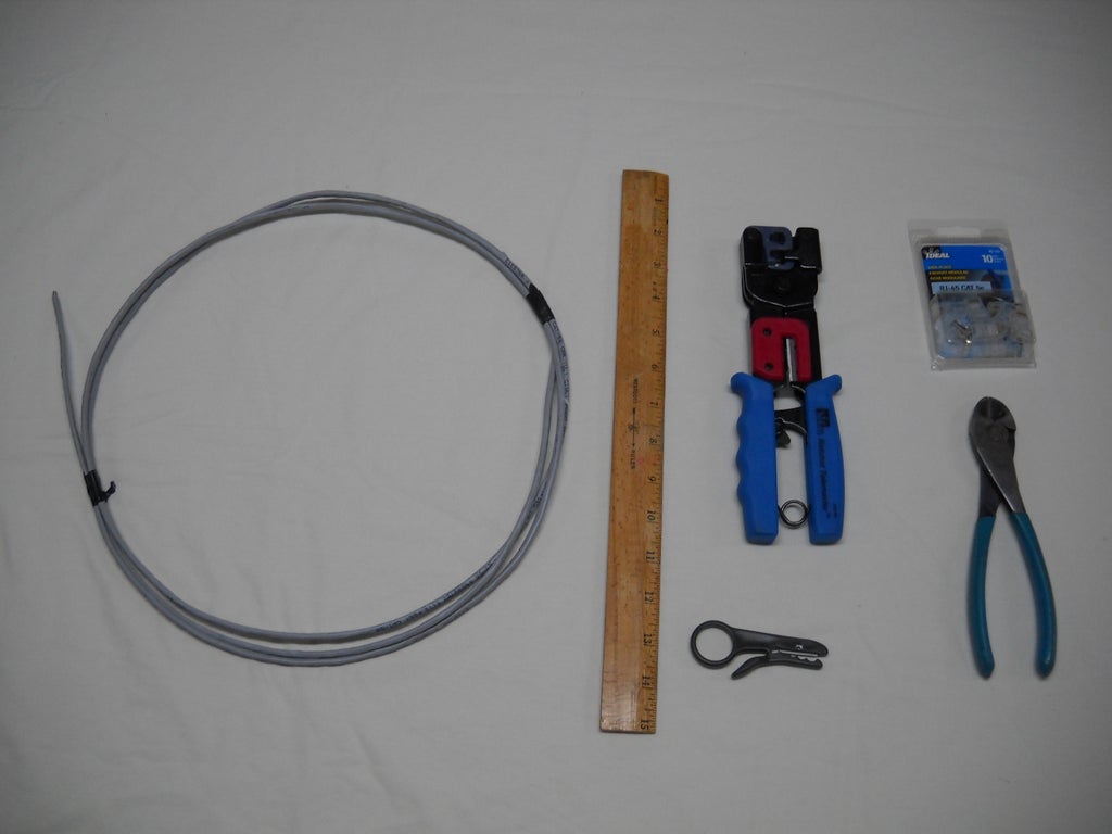 Terminating An Ethernet Cat5e Cat6 Cable 6 Steps Instructables