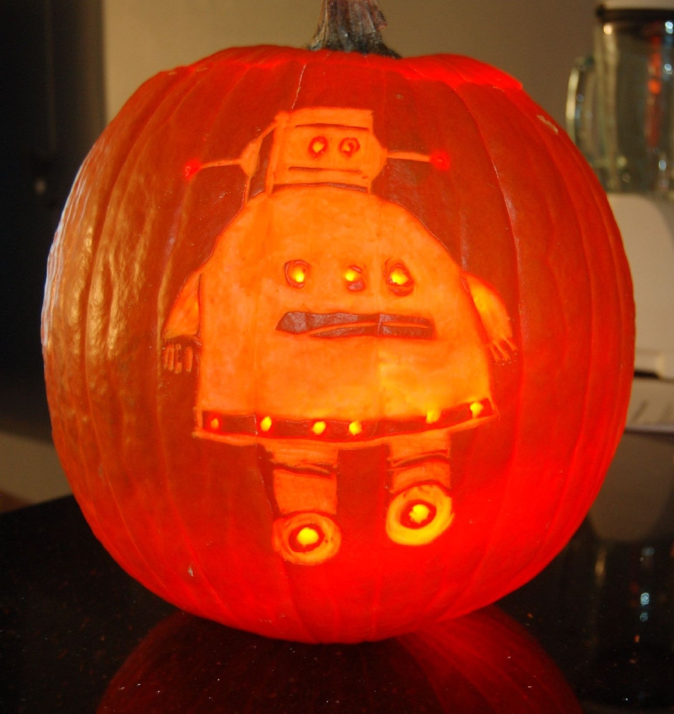 Instructables Robot Halloween Pumpkin Instructables