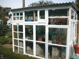 Greenhouse From Old Windows 14 Steps With Pictures Instructables