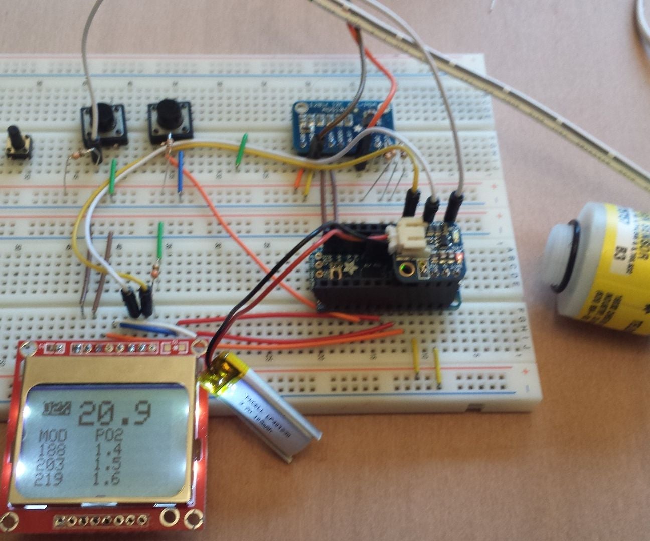 Easy to Build Oxygen Analyzer Using an Arduino Compatible Micro