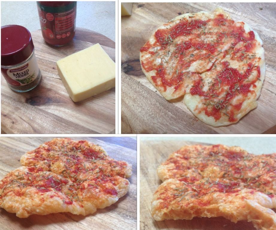 Crispy Cheese Base Microwave Pizza 7 Steps (with Pictures