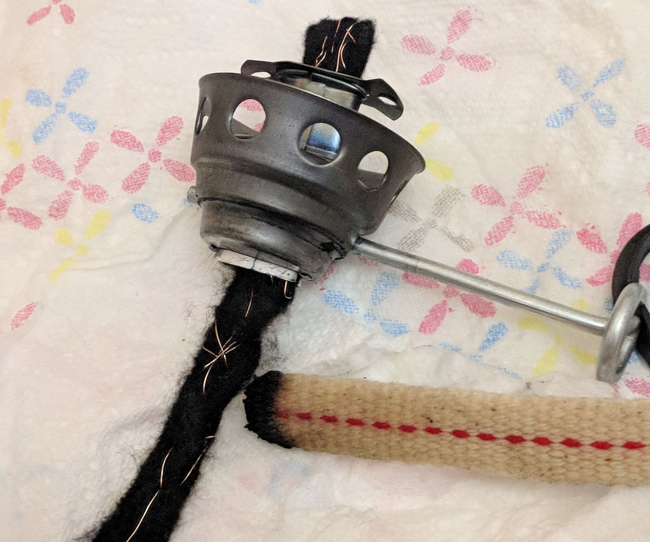 Permanent Oil Lamp Wick. 4 Steps