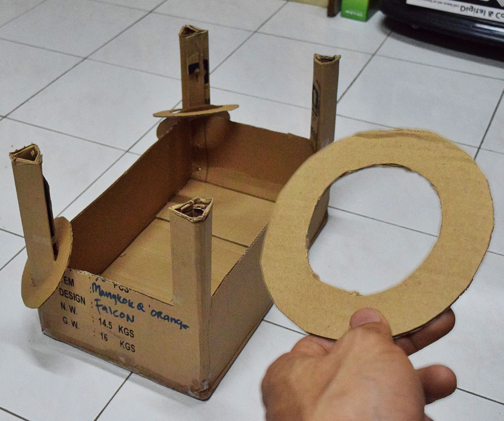 Ring Toss Game (From a Box) 5 Steps (with Pictures) Instructables