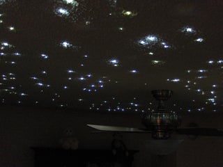 How To Create A Fiber Optic Starfield Ceiling 8 Steps With Pictures Instructables