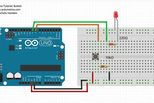 Arduino Button Wiring Diagram Database