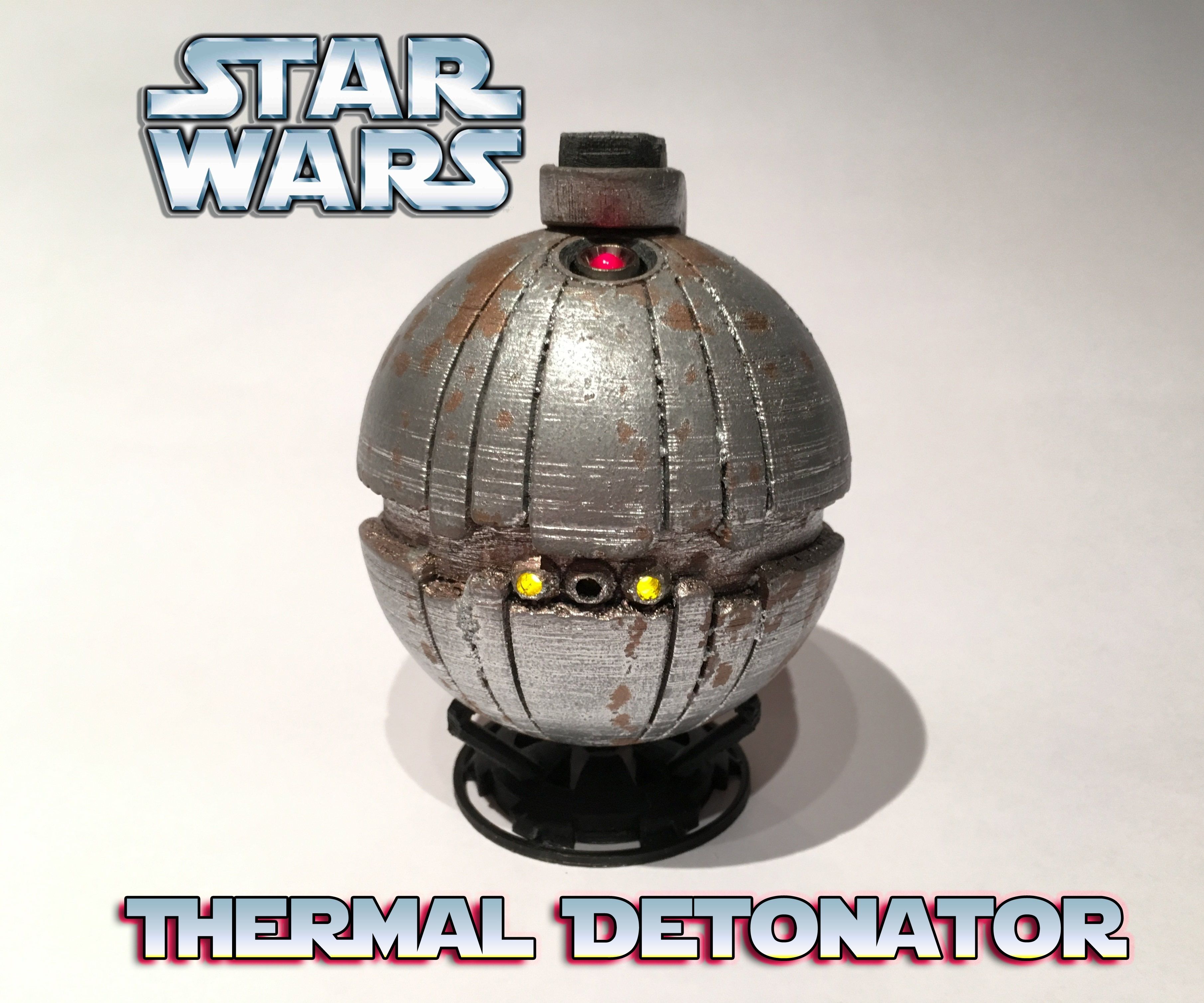 Star Wars Thermal Detonator 3d printed Kit