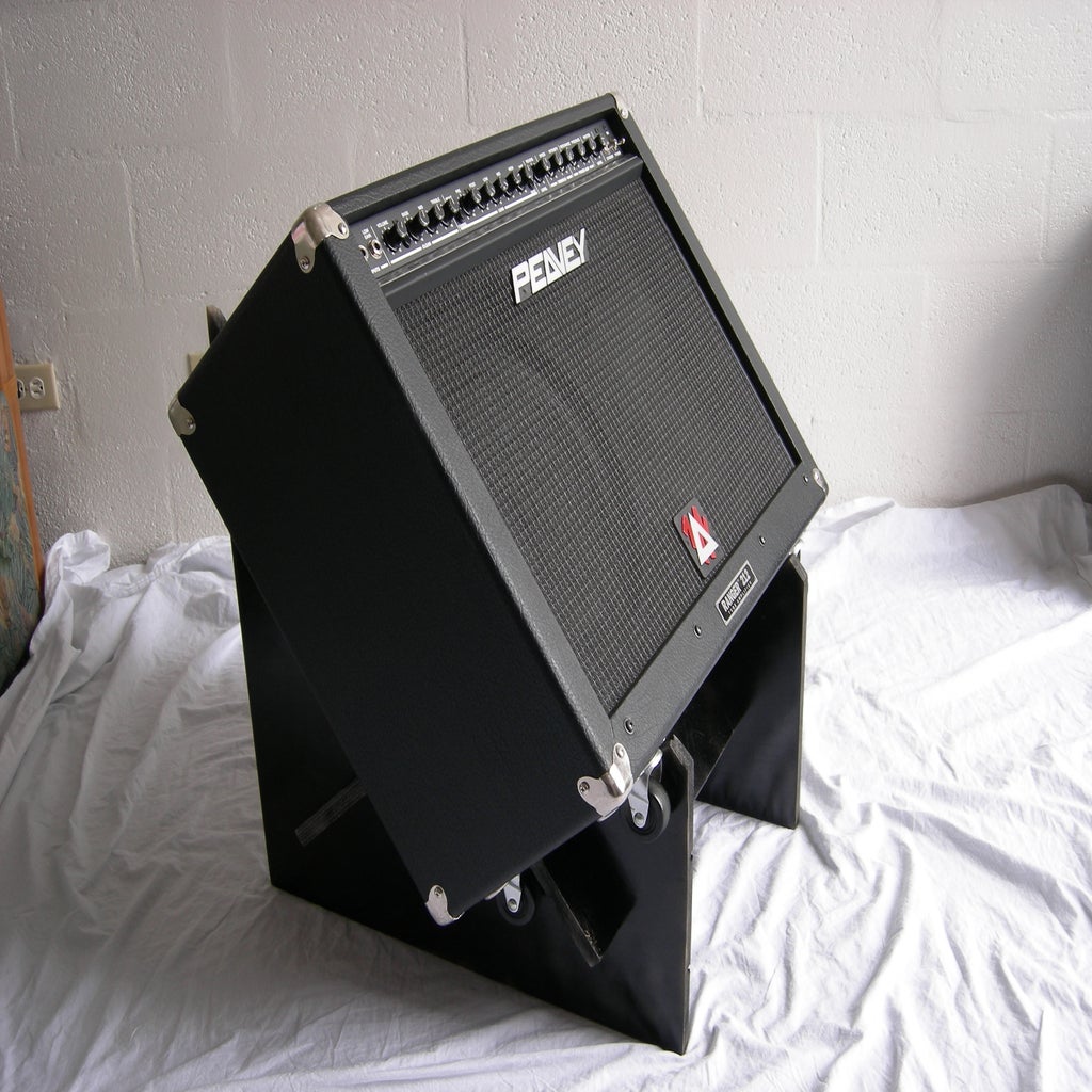 Guitar Amp Tilt Stand Easy As Lincoln Logs Small, Portable, Simple