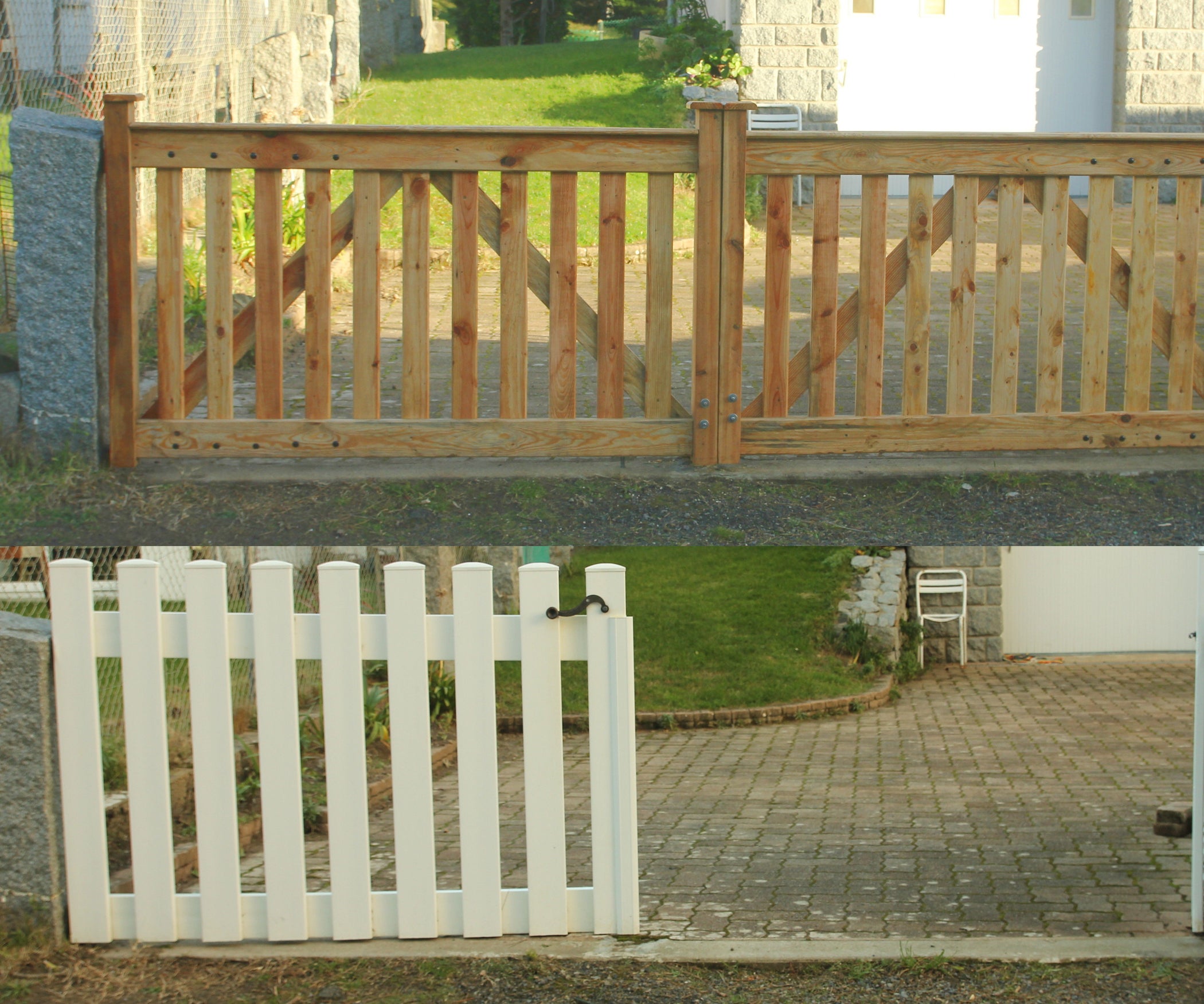Pallet Wood Driveway Gates : 4 Steps - Instructables