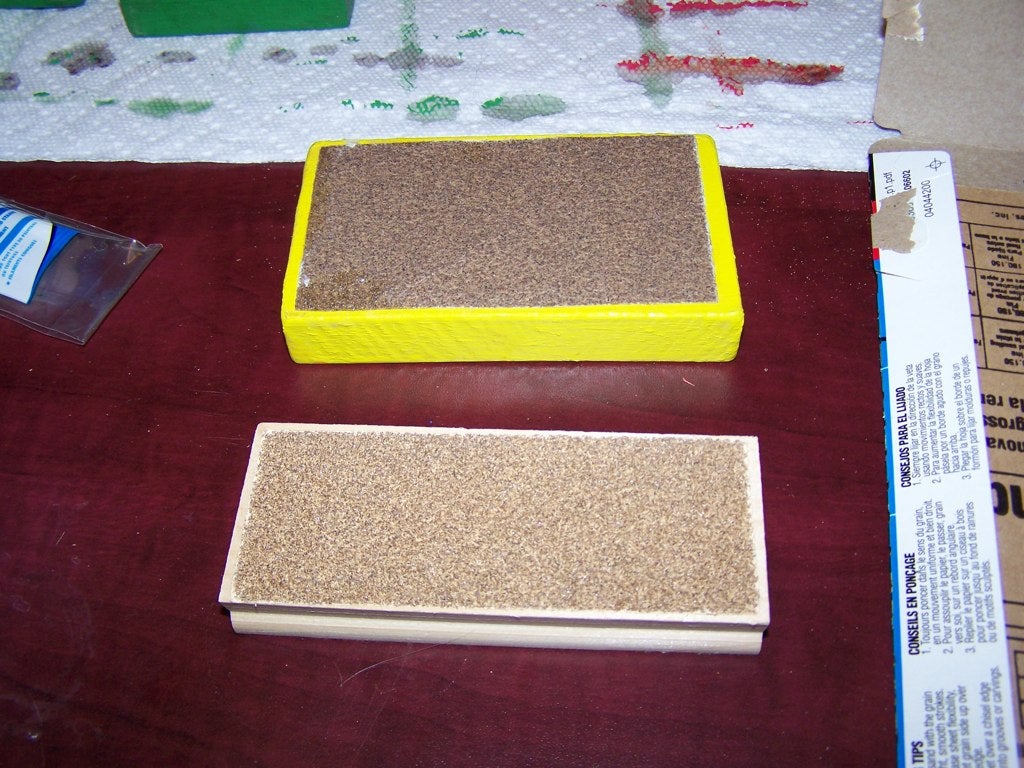 DIY Kids Sand Block Instruments 4 Steps Instructables