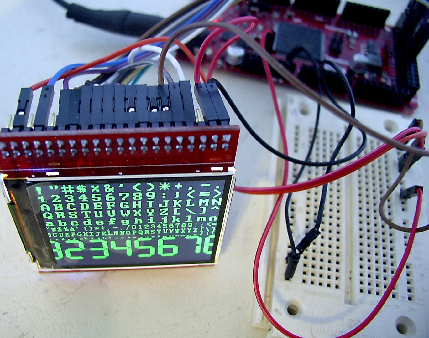 The Arduino / TFT LCD Connection | Trybotics
