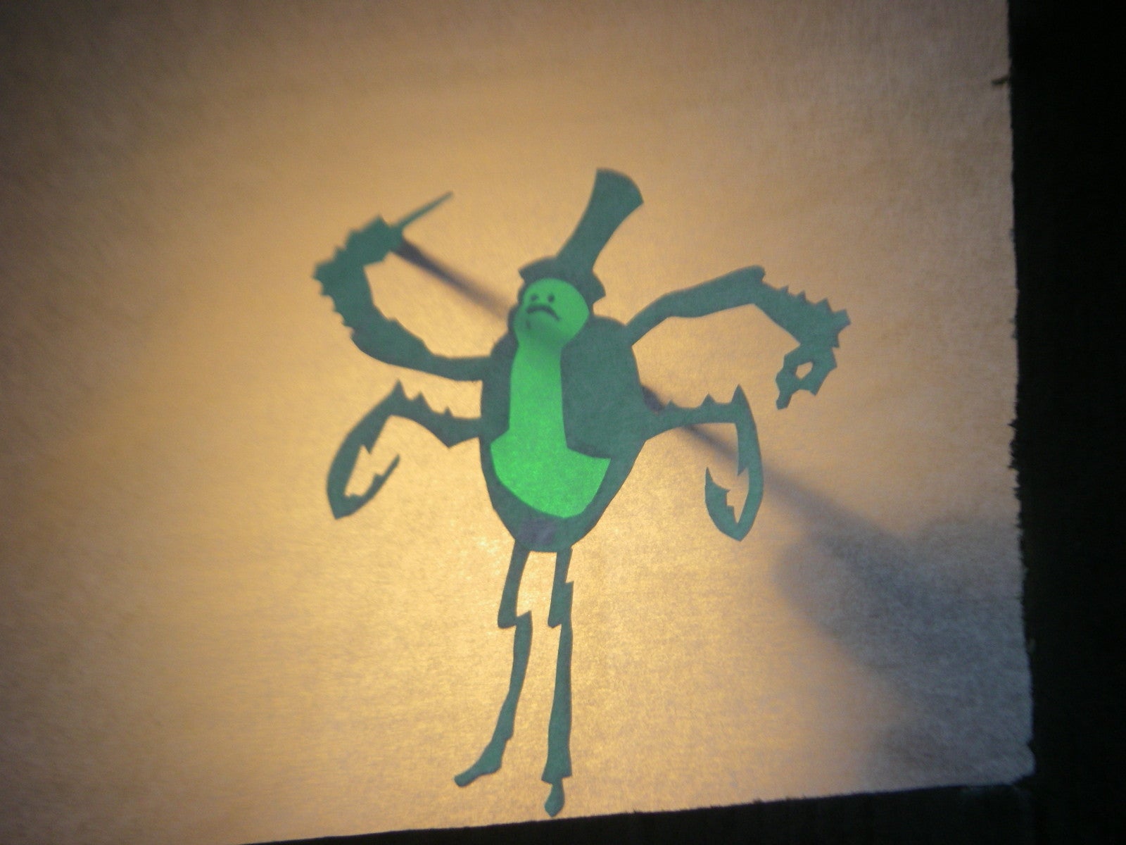 How to make shadow puppets picture