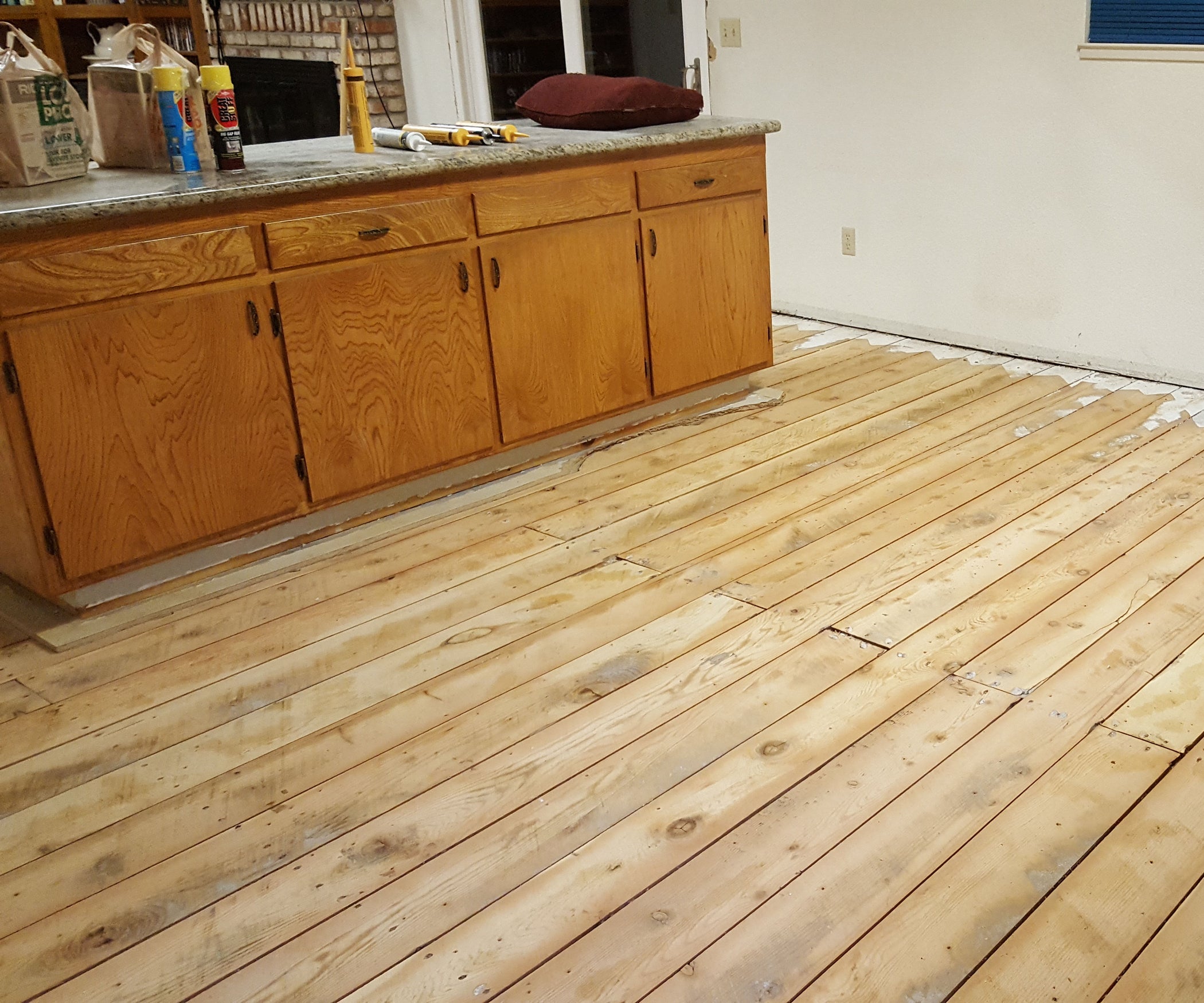 How to Lay Fiber Rock or Hardy Backer and Get Ready to Lay a Tile Floor