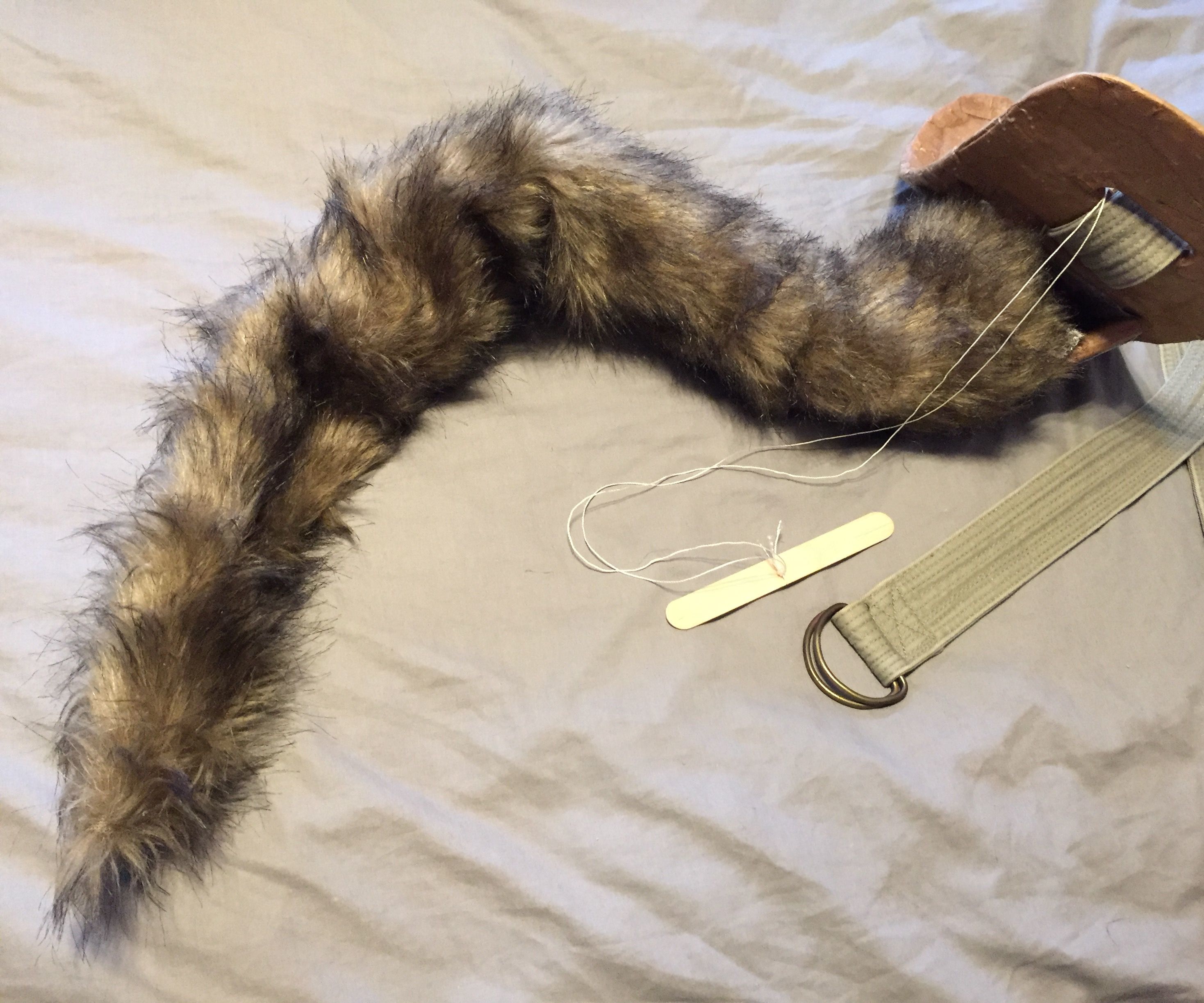 Cosplay Squirrel Tail 3 Steps With Pictures