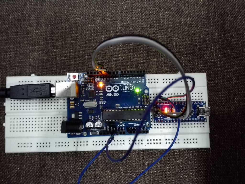 Programming Arduino Nano Using UNO: 4 Steps (with Pictures)