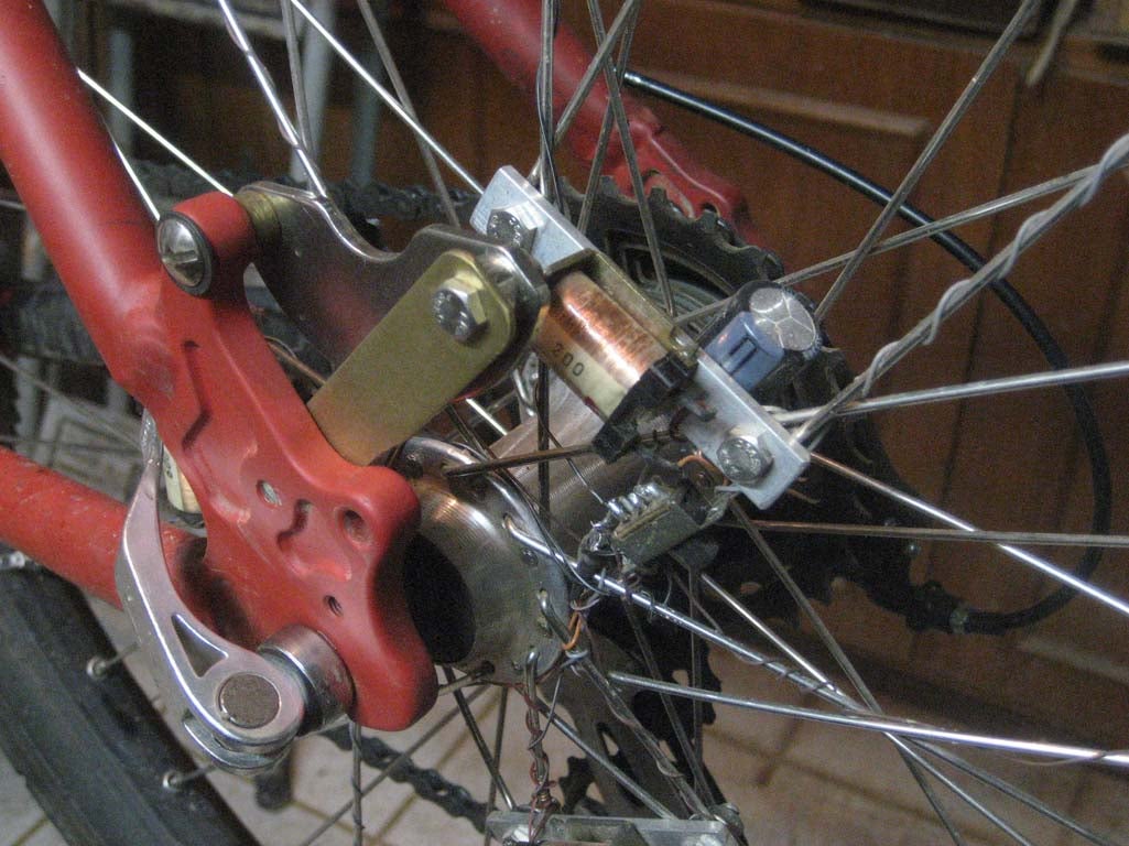 Contactless Dynamo Bike Wheel Lights 3 Steps